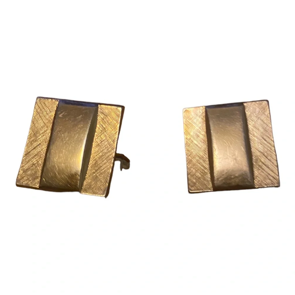 Vintage gold plated cufflinks - Picture 3 of 9